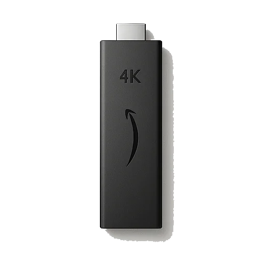 Amazon FireStick 4K, optimized for IPTV streaming.